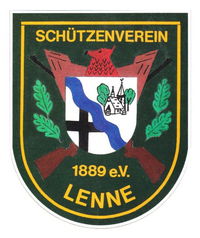 Schützenverein 1889 Lenne e.V - Wappenafnäher